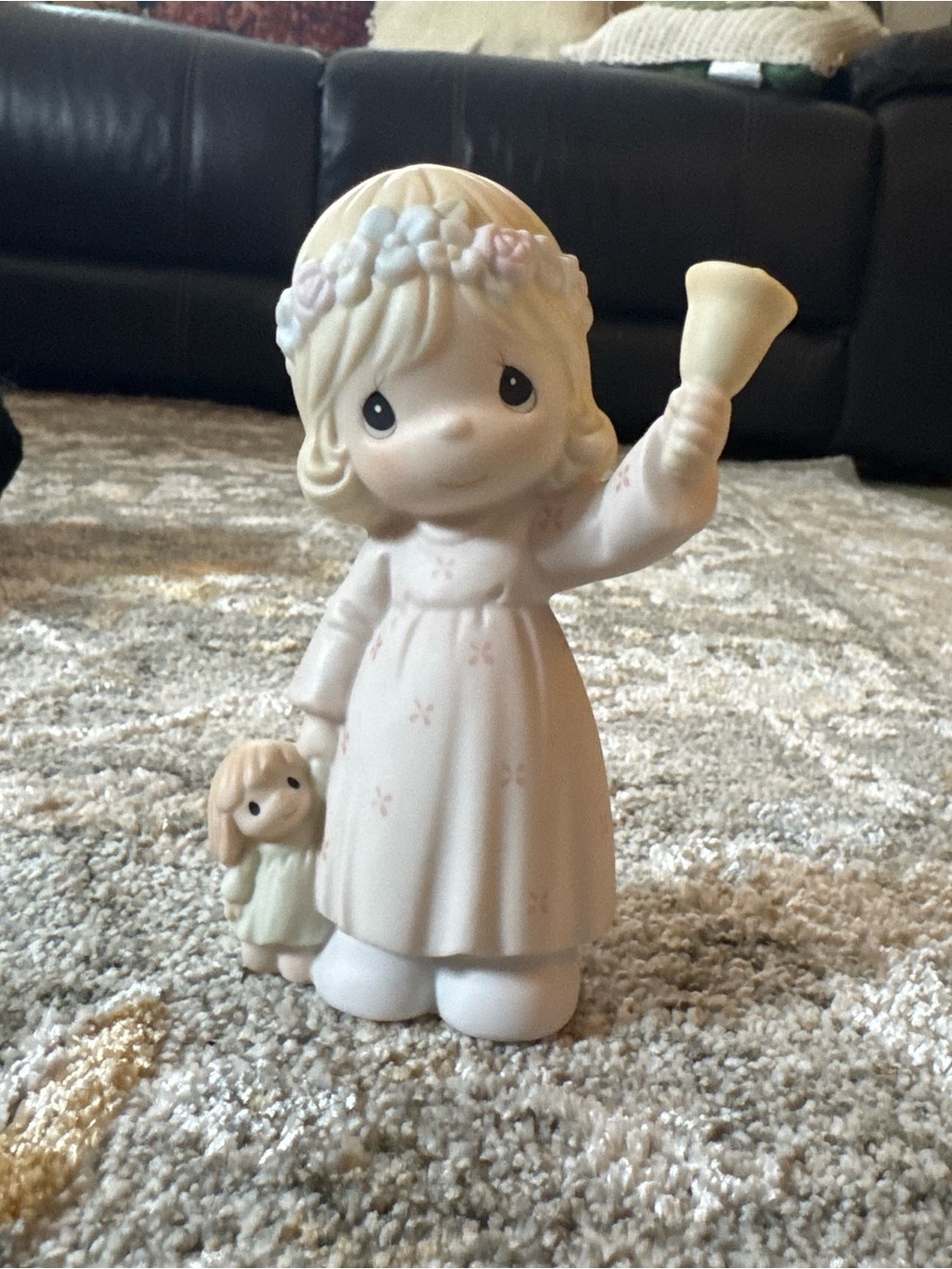 Precious Moments "Ring Out The Good News" figurine (Item #529966)